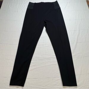 Last Exit Women’s Elastic Waist Stretchy Black Pants - Size 1X